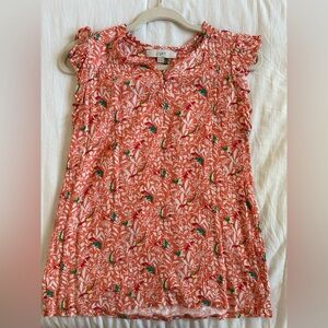 LOFT Ruffle Sleeve Blouse